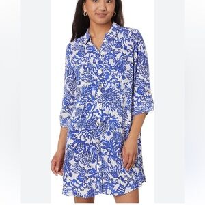 Lilly Pulitzer Shirt Dress coverup